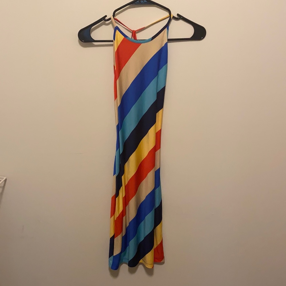 Colorful mini dress